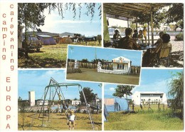 Delcampe - Dépt 34 - AGDE - Multi-vues (5 Vues) - Le Camping Caravaning "Europa" - (CPSM 10,5 X 15 Cm) - Agde