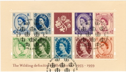 GREAT Britain - 2003 - Wildings Minisheet 2 - MS2367 - VFU - CROWNS Wmk - ON PIECE - Hojas Bloque