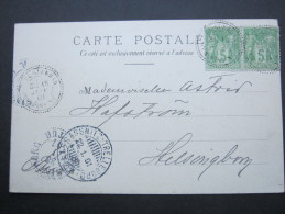 ALGERIEN , 1901, El-GUERAH, Carte Postale A Sweden - Otros & Sin Clasificación