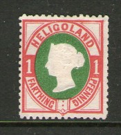 HELIGOLAND 1875 SCOTT N°14 NEUF MH* - Heligoland (1867-1890)