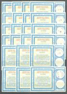 1969 TURKEY 22x INTERNATIONAL REPLY COUPONS - IRC - Interi Postali