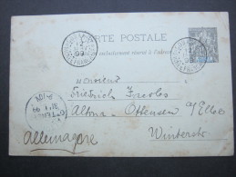 1899, Carte Postale  A Allemagne - Briefe U. Dokumente