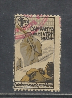 1819-SELLO GUERRA CIVIL 1938 -1939 REPUBLICA GUERRA CIVIL CAMPANYA D HIVERN,TOTA LA RERAGUARDA PER ELS FRONTS.SELLO DE C - Republican Issues