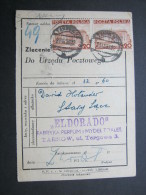 1938,   Quittung Mit 2 Mal 20 Ct. - Covers & Documents