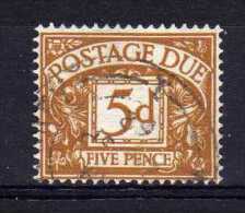 Great Britain - 1956 - 5d Postage Dues (Watermark St Edwards Crown) - Used - Strafportzegels