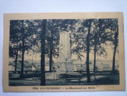 VIC-FEZENSAC  (Gers)  :  Le Monument Aux  MORTS - Vic-Fezensac