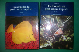 PFP/13 Frank De Graaf ENCICLOPEDIA DEI PESCI MARINI TROPICALI 2 Vol. Ed.Primaris 1978 - Pets