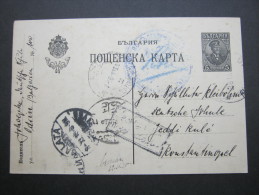 1916, Zensurkarte Nach Der Türkei - Briefe U. Dokumente