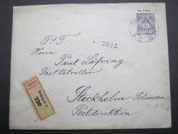 1921, Ungarn Ganzsache Als Einschreiben Mit Mischfrankatur - Briefe U. Dokumente