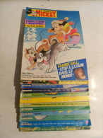 JOURNAL DE MICKEY / LOT DE 12 DE 1985 / TRES BEL ETAT - Journal De Mickey