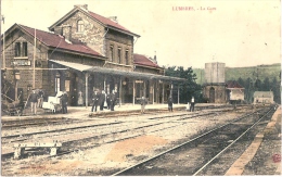 62 LUMBRES LA GARE 1907 - Lumbres