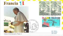 RELIGION CATHOLIQUE VOYAGE  PAPE  JEAN PAUL II   Pope John Paul II Papst Johannes Paul II  PAPA Jonas Paulius II - Covers & Documents