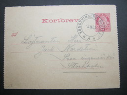 1903, Schiffstempel Auf Ganzsache - Lettres & Documents