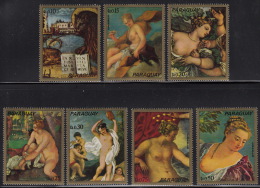 Séries : 20 Tableaux De Nus Célèbres Dans Musées / 1er Choix, Comme Neufs, Oblitérations Légères - Desnudos