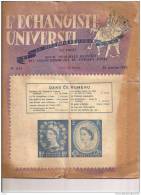 L´ECHANGISTE UNIVERSEL "LA VIE PHILATELIQUE" REVUE MENSUELLE ILLUSTREE 25 JANVIER 1953 REF 15319 - French (from 1941)