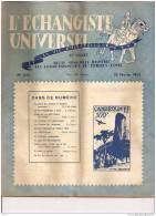 L´ECHANGISTE UNIVERSEL "LA VIE PHILATELIQUE" REVUE MENSUELLE ILLUSTREE 25 FEVRIER1953 REF 15320 - Français (àpd. 1941)