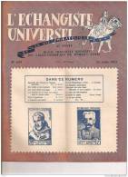 L´ECHANGISTE UNIVERSEL "LA VIE PHILATELIQUE" REVUE MENSUELLE ILLUSTREE 25 JUILLET1953 REF 15325 - French (from 1941)