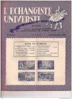 L´ECHANGISTE UNIVERSEL "LA VIE PHILATELIQUE" REVUE MENSUELLE ILLUSTREE 25 AOUT SEPTEMBRE1954 REF 15333 - Francesi (dal 1941))