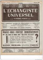 ECHANGISTE UNIVERSEL ET TIMBRES POSTE REUNIS 30 MAI 1938 REF 15337 - Französisch (bis 1940)