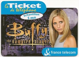 Ticket PR118  -  Luxe   -   BUFFY  Vampire Slayer   -      Echantillon 5mn - Tickets FT