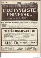 ECHANGISTE UNIVERSEL ET TIMBRES POSTE REUNIS 25 FEVRIER 1938 REF 15343 - Francés (hasta 1940)