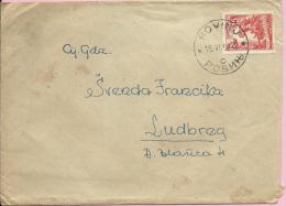 Letter - Rovinj-Ludbreg, 15.6.1957., Yugoslavia (FNR Jugoslavia) - Brieven En Documenten