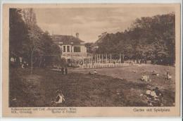 Austria - Wien - Volkrestaurant Und Cafe Krapfenwaldl - Garten Mit Spielplatz - Grinzing