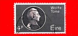 IRLANDA - Eire -  1964 - 200 Anni Della Nascita Di Theobald Wolfe Tone (1763-1798), Rivoluzionario - 4 - Used Stamps