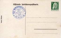 ALLEMAGNE BAVIERE ENTIER POSTAL ILLUSTRE 1913 - Autres & Non Classés