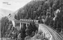 Allemagne  Hollsteig Viaduc Animée Train - Höllental