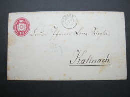 1870, MESSEN, Klarer Stempel Auf Brief - Covers & Documents