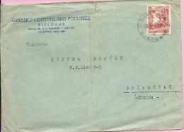 Letter - City Catering Company Bjelovar, 23.4.1953., Yugoslavia (FNR Jugoslaviaj) - Cartas & Documentos