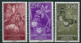 Spanish Guinea 1958 Edifil 388-90 MNH** - Guinea Española