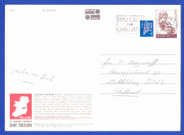 CARTE POSTALE GREETINGS FROM CO. DUBLIN -- CACHET - 10.12.1978 - Cartas & Documentos