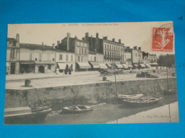 33) Blaye - N° 15 - Le Chenal Et Le Cours Du Port - Année 1914 - EDIT - Bosq - Blaye