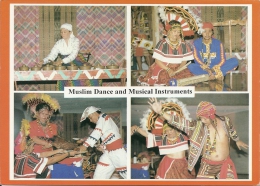 Muslim Dance And Musical Instruments.     Philliphines.  # 538 # - Philippines