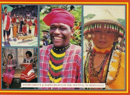 Instruments & Participants In The Festival In Mindanao.   Philliphines.  # 461 # - Philippines