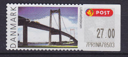 Denmark 2008 Mi. 43 Automatmarke ATM Frama Label Lillebælt Bro Kleiner-Belt Bridge Brücke Pont MNG - Automaatzegels [ATM]