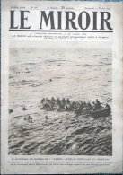 LE MIROIR N° 168 / 11-02-1917 IVERNIA ESCADRILLE CIGOGNES AVIATEUR GUYNEMER TUNISIE GABES JOFFRE MOEVE CHIEN RÉGIMENT - Oorlog 1914-18