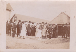 49 - TIERCE - Carte-photo "Mariage Guinoiseau Et Bassais 1910" - Tierce