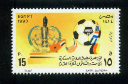 EGYPT / 1993 / SPORT / FOOTBALL / WORLD MILITARY FOOTBALL CHAMPIONSHIP / MNH / VF - Ungebraucht