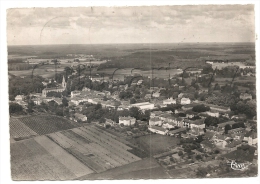 Soustons (40) : Vue Aérienne Générale Au Niveau Du Quartier De L'église En 1954 GF. - Soustons