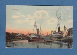 CPA - VLISSINGEN - Gezicht Op De Werf " De Schelde " - Bateau à Quai - Vlissingen