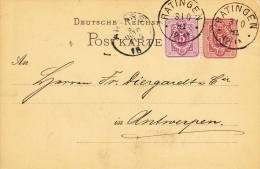 RATINGEN POSTKARTE 1881 (Z169) - Ratingen