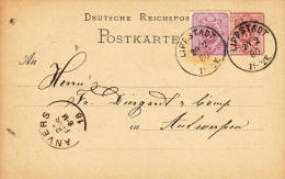 LIPPSTADT POSTKARTE 1880 (Z170) - Lippstadt