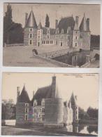 2 CPA DPT 41  , LE CHATEAU D HERBAULT - Herbault