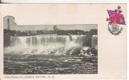 35-U.S.A.-Cascate-Fälle-Wasserfall-Falls-Cascade-Cataratas-Niagara-1898-New-Nuova - Otros & Sin Clasificación