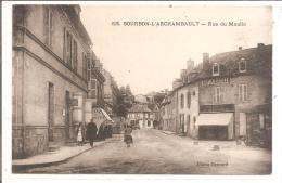 BOURBON L´ARCHAMBAULT - Rue Du Moulin - BOUCHERIE L. GAULIER - N° 825 - Bourbon L'Archambault