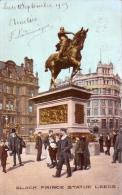 C 9520 - LEEDS - Angleterre - Black Prince Statue Leeds  -  Belle CPA  - Rare - - Leeds