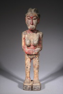 Art Africain Statue Colon Baoulé - African Art